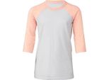 Bella+Canvas Unisex T-Shirt Gioventù Manica 3/4 Baseball Tee 3200Y Mehrfarbig White/Heather Peach S