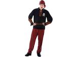 Mamma Bandana Uomo Pirata Personalizzata Rosso M-L Rosso M-L