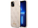 Guess Guhcp14Shg4Shp Custodia Rigida Per Iphone 14 / 15 / 136.1 RóżOwy/Pink 4G Vintage Gold Logo