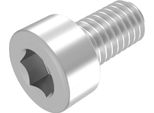 Vite A Testa Cilindrica Seccaro M2,5 X 6 Mm, Acciaio Inossidabile V2A Va A2, Din 912 / Iso 4762, Cava Esagonale, Filettatura Completa, 20 Pezzi