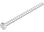Vite A Testa Esagonale Seccaro M6 X 90 Mm, Acciaio Inox V2A Va A2, Din 933 / Iso 4017, Testa Esagonale, 20 Pezzi
