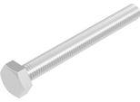 Vite A Testa Esagonale Seccaro M6 X 55 Mm, Acciaio Inox V2A Va A2, Din 933 / Iso 4017, Testa Esagonale, 20 Pezzi