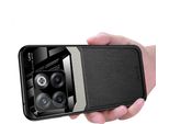 Custodia Per Oneplus Ace Pro, Paraurti Ibrido In Tpu, Antiscivolo, Custodia In Pelle Con Texture Litchi E Protezione In Vetro Per Oneplus Ace Pro Nero