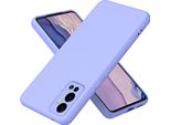Custodia Infinix Hot 12, Custodia Protettiva Morbida In Silicone Liquido Per Infinix Hot 12 Viola