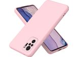 Custodia Redmi Note 10S, Custodia Protettiva Morbida In Silicone Liquido Per Xiaomi Redmi Note 10S / Note 10 4G Rosa