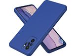 Custodia Redmi Note 10S, Custodia Protettiva Morbida In Silicone Liquido Per Xiaomi Redmi Note 10S / Note 10 4G Blu