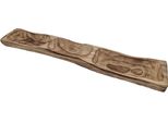 Ciotola In Legno Massiccio Con 3 Scomparti Divisi - Circa 58,5 Cm