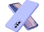 Custodia Redmi Note 10 Pro, Custodia Protettiva Morbida In Silicone Liquido Per Xiaomi Redmi Note 10 Pro/Note 10 Pro Max Viola