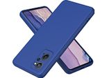 Custodia Realme 9I, Custodia Protettiva Morbida In Silicone Liquido Per Oppo A36 / Realme 9I Blu