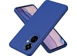 Tecno Camon 19 Pro Case, Custodia Protettiva Morbida In Silicone Liquido Per Tecno Camon 19 / 19 Pro Blue