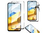 Per Xiaomi Poco M5 2X 3D Display Full Lcd H9 Temperato Schermo Protettore Di Vetro Nuovo