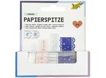 Folia 13807 Folia Papierspitze Winter Deko-Klebeband GläNzend 10,0/15,0/17,0/23,0 Mm X 1,0 M 4 Rollen