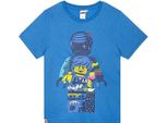 Lego Movie 2 - Maglietta Per Ragazzi NS5405 (128) (Blu)