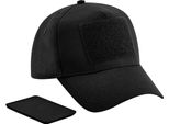 Beechfield - Cappello Da Baseball Con Patch Rimovibile PC4941 (Taglia Unica) (Nero)