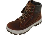Stivali Stringati Superfit Stiefelette Led Da Ragazzo In Marrone, Misura 35