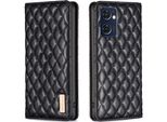 Oppo Reno7 5G / Find X5 Lite Case, Elegante Bookstyle Flip Custodia In Pelle Con Supporto Per Oppo Reno7 5G / Find X5 Lite Nero