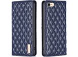 Custodia Per Iphone Se 2022, Elegante Custodia Flip In Pelle Portacarte Con Supporto Per Iphone Se 2020/2022 / Iphone 7/8 Blu