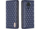 Custodia Redmi Note 9, Elegante Custodia In Pelle Flip Con Slot Per Schede E Supporto Per Xiaomi Redmi Note 9 Blu