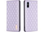Custodia Redmi 9A, Elegante Custodia In Pelle Flip Con Slot Per Schede E Supporto Per Xiaomi Redmi 9A Viola