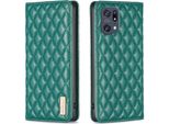 Oppo Find X5 Pro Case, Elegante Custodia In Pelle Flip Con Slot Per Schede E Stand Per Oppo Find X5 Pro Verde