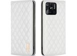 Custodia Redmi 10C, Elegante Custodia In Pelle Flip Con Slot Per Schede E Supporto Per Xiaomi Redmi 10C Bianco