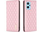 Oppo A76 4G Case, Elegante Bookstyle Flip Custodia In Pelle Con Supporto Per Oppo A76 4G A36 4G Realme 9I K10 4G A96 4G Rosa