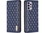 Custodia Galaxy A72, Elegante Custodia In Pelle Flip Con Slot Per Schede E Supporto Per Samsung Galaxy A72 5G / A72 4G Blu
