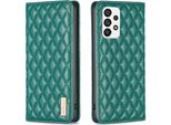 Custodia Galaxy A73 5G, Elegante Custodia In Pelle Flip Portacarte Con Supporto Per Samsung Galaxy A73 5G Verde