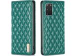 Custodia Galaxy S20 Plus, Elegante Custodia In Pelle Flip Con Slot Per Schede E Supporto Per Samsung Galaxy S20 Plus Verde