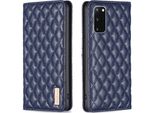 Custodia Per Galaxy S20, Elegante Custodia In Pelle Flip Portacarte Con Supporto Per Samsung Galaxy S20 Blu