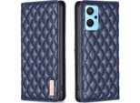 Oppo A76 4G Custodia, Elegante Custodia In Pelle Con Slot Per Schede E Supporto Per Oppo A76 4G A36 4G Realme 9I K10 4G A96 4G Blu