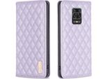 Custodia Redmi Note 9 Pro, Elegante Custodia In Pelle Flip Con Slot Per Schede E Supporto Per Xiaomi Redmi Note 9 Pro Max / Note 9 Pro / Note 9S Viola