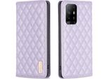 Oppo A94 5G Case, Elegante Bookstyle Flip Pelle Card Holder Case Con Stand Per Oppo A94 5G F19 Pro Plus Ren5 Z 5G Viola