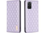 Custodia Galaxy S20 Plus, Elegante Custodia In Pelle Flip Con Slot Per Schede E Supporto Per Samsung Galaxy S20 Plus Viola