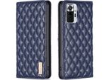 Custodia Redmi Note 10 Pro, Elegante Custodia In Pelle Flip Con Slot Per Schede E Supporto Per Xiaomi Redmi Note 10 Pro / 10 Pro Max Blu