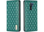 Custodia Redmi 9, Elegante Custodia In Pelle Flip Con Slot Per Schede E Supporto Per Xiaomi Redmi 9 Verde
