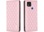 Custodia Redmi A1, Elegante Custodia In Pelle Flip Portacarte Con Supporto Per Xiaomi Redmi A1 Rosa