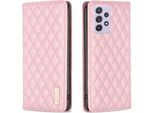 Custodia Galaxy A52, Elegante Custodia In Pelle Flip Portacarte Con Supporto Per Samsung Galaxy A52S 5G / A52 5G / A52 4G Rosa