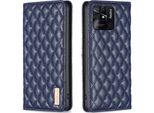 Custodia Redmi 10C, Elegante Custodia In Pelle Flip Portacarte Con Supporto Per Xiaomi Redmi 10C Blu