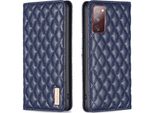 Custodia Galaxy S20 Fe, Elegante Custodia In Pelle Flip Portacarte Con Supporto Per Samsung Galaxy S20 Fe 5G Blu