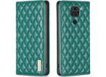 Custodia Redmi Note 9, Elegante Custodia In Pelle Flip Con Slot Per Schede E Supporto Per Xiaomi Redmi Note 9 Verde