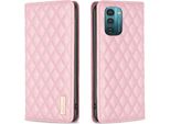 Nokia G11 / G21 Case, Elegante Custodia In Pelle Flip Con Slot Per Schede E Supporto Per Nokia G11 / Nokia G21 Rosa
