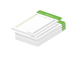 Lista Della Spesa Pricaro "Typo"", Magnetica, Verde, A6, 25 Fogli, 5 Pezzi"