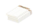 Lista Della Spesa Pricaro "Zigzag"", A6, 5 Pezzi"