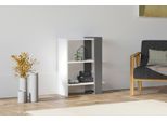 Skye Decor, Funda, Libreria, Antracite, 100 % Melamine Coated Slipboard, 51,8 X 25 X 70 Cm