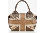 Funkyline-Flag-Sunday Handtasche * Tasche - Große Handtasche