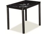 Tavolo Da Pranzo Tavolo Da Cucina Damar 80X60X75Cm Colore Ornamenti Selezionabili