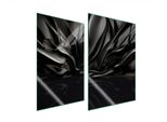 Piastre Copri Fornelli 2 Pezzi 35X52 Copri Piano Cottura In Ceramica Tagliere In Vetro Modello Nero