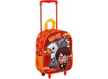 Zaino 3D Piccolo Con Ruote Di Harry Potter Fierobecco, Arancione