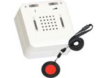 Eldat RS19E: Chiamata D'emergenza A Domicilio Con Collare Impermeabile Per L'assistenza Domiciliare; Sistema Di Chiamata D'emergenza Wireless Con Pulsante Di Chiamata D'emergenza Per Anziani; Set Di Chiamata Per Badanti Con Funzione Di Riconoscimento
